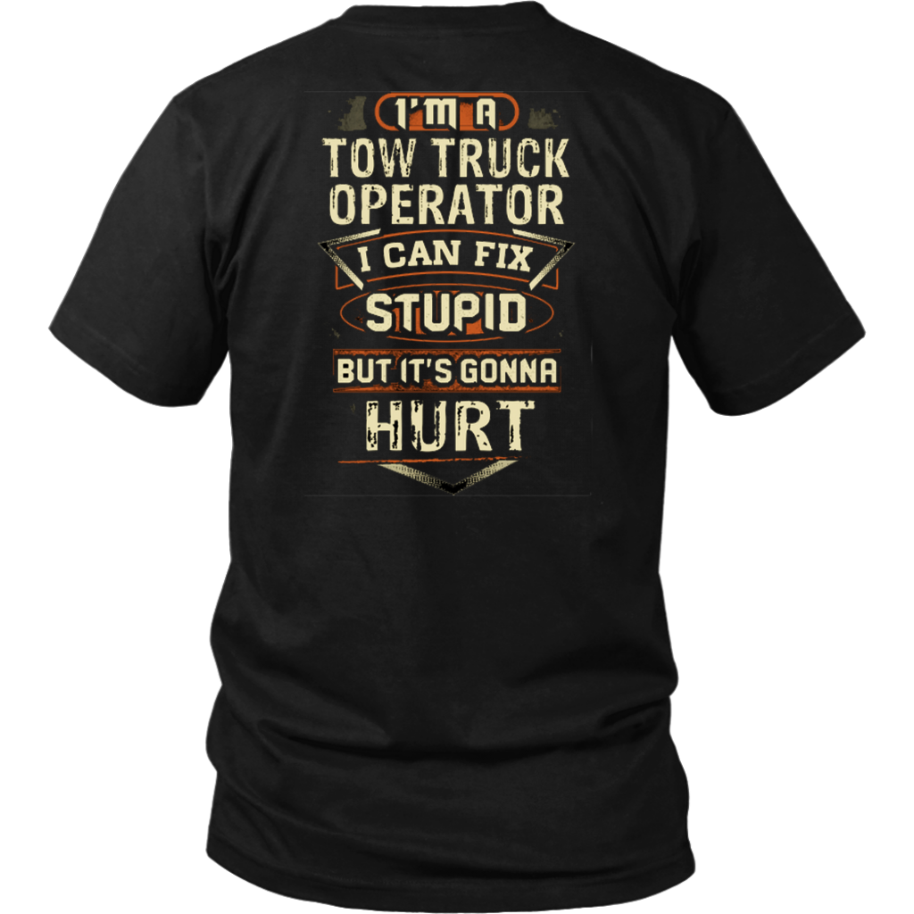 Proud Tow Truck Operator Shirt