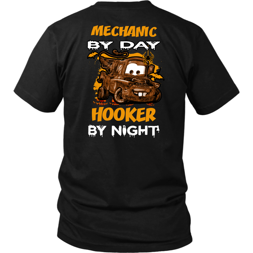 Mechanic By Day Hooker By Night Shirt