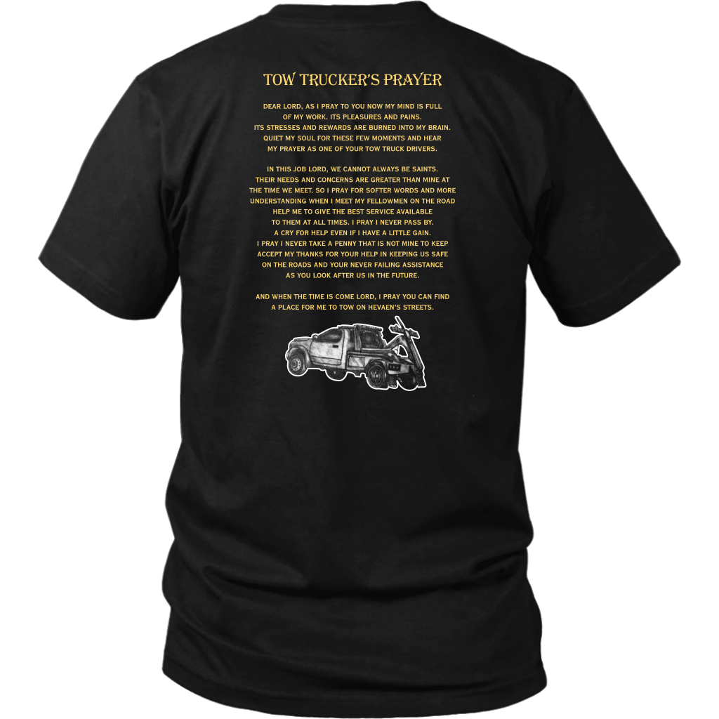 Tow Truck Operator's Prayer Shirt