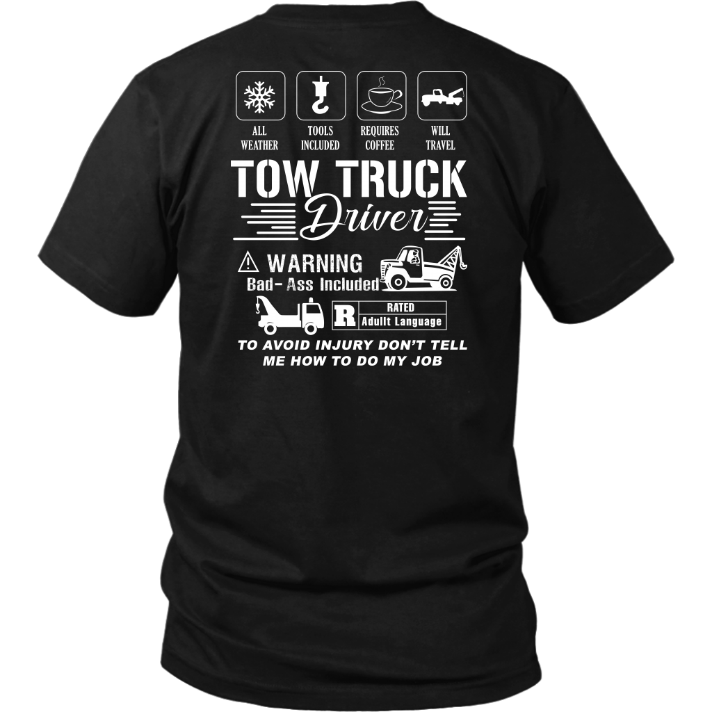 Proud Tow Truck Driver Shirt
