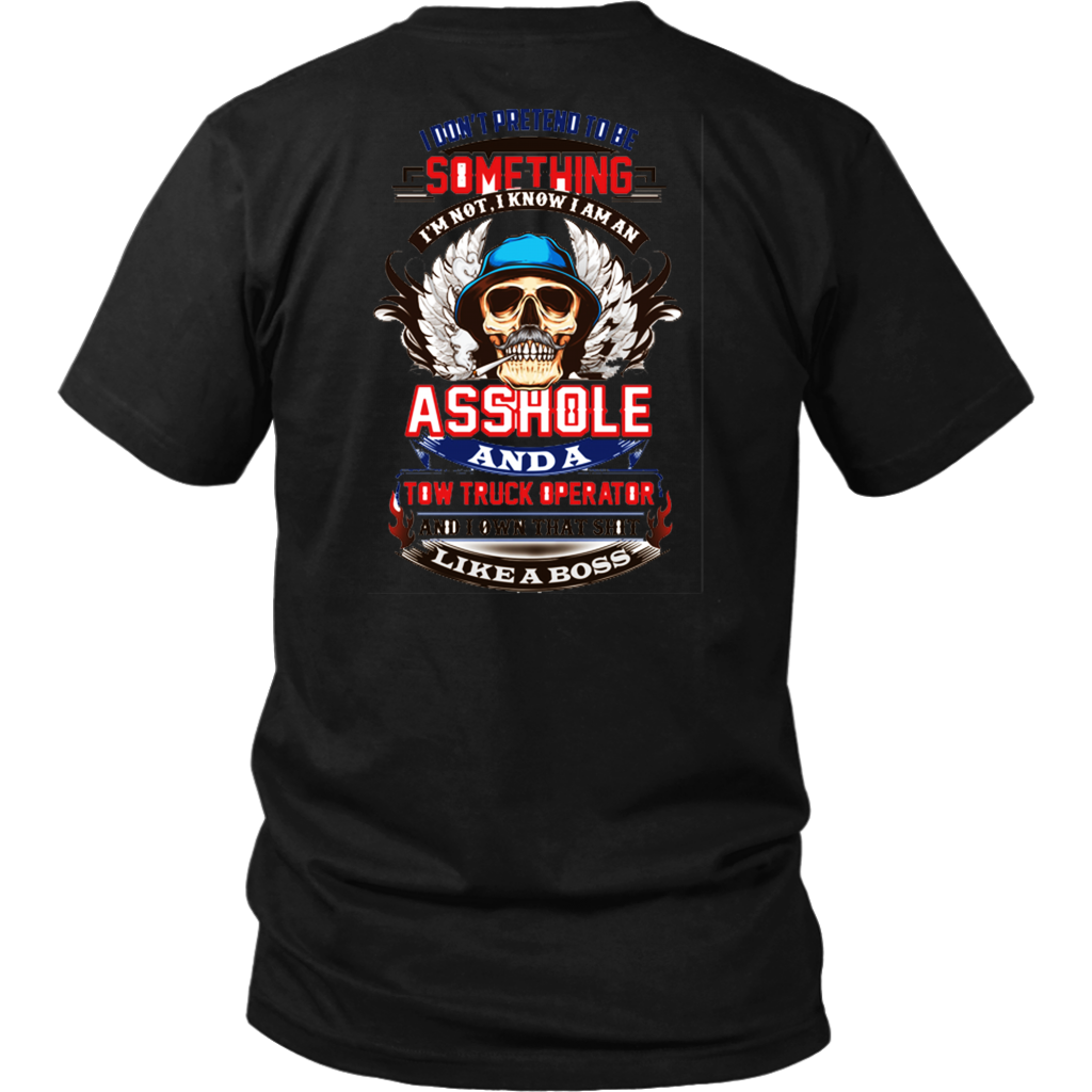 Proud Tow Truck Operator Shirt