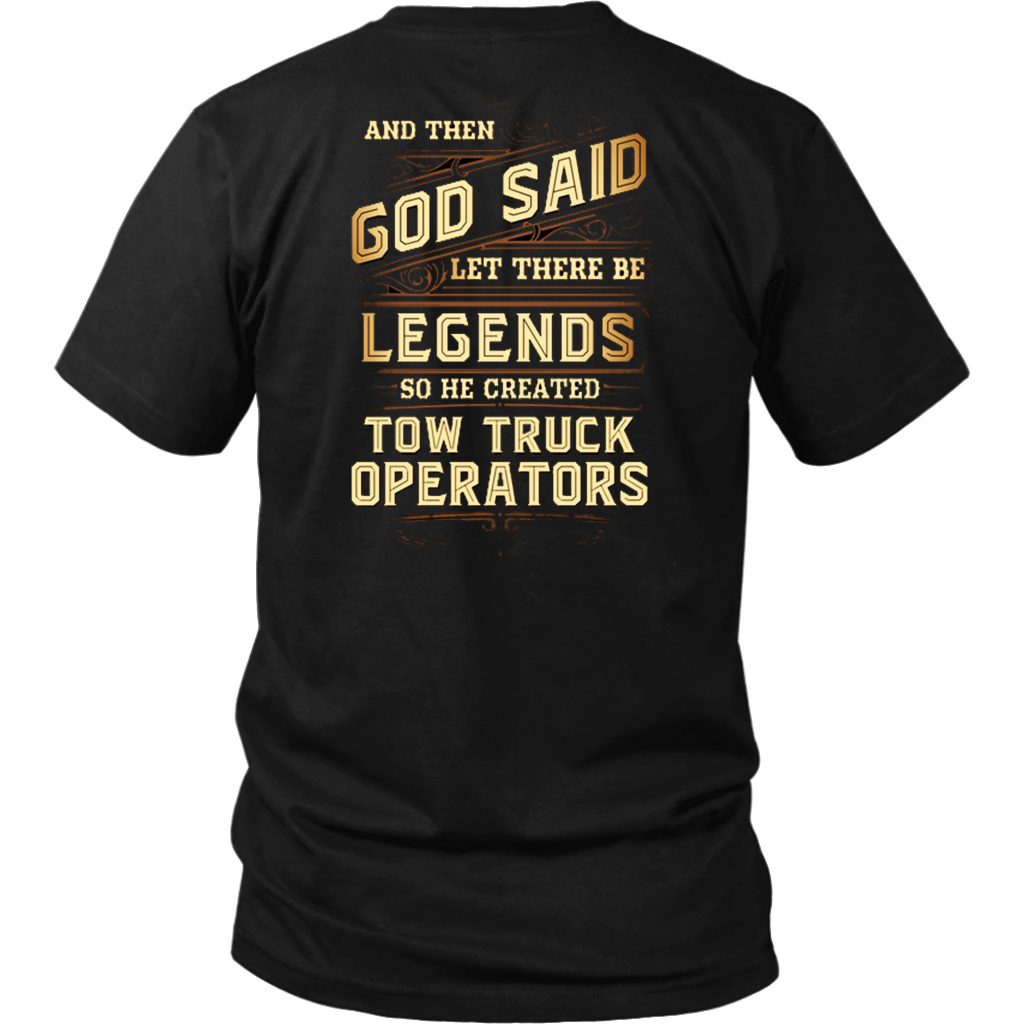 Proud Tow Truck Operator Legend Shirt