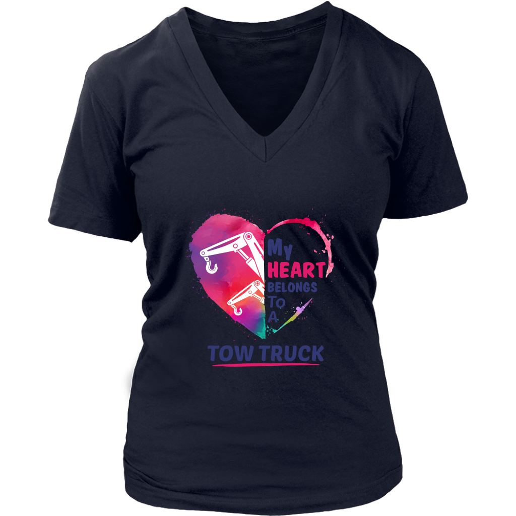 My Heart belongs to a Tow Truck Hoodie - view 13