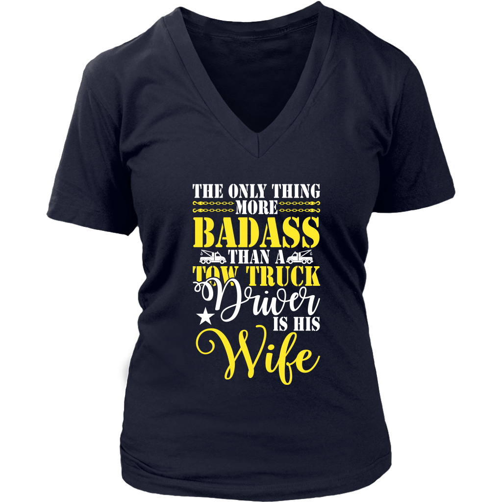 Tow Wife Life Badass Tow Truck Drivers Wife - view 13