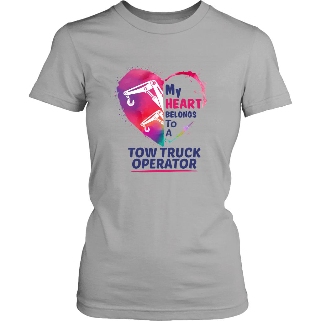 My Heart belongs to a Tow Truck Operator Hoodie - view 8
