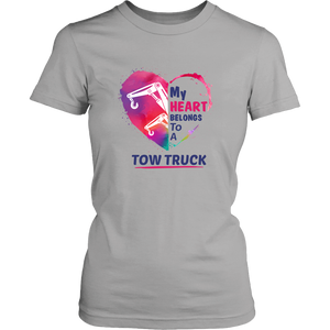 My Heart belongs to a Tow Truck Hoodie