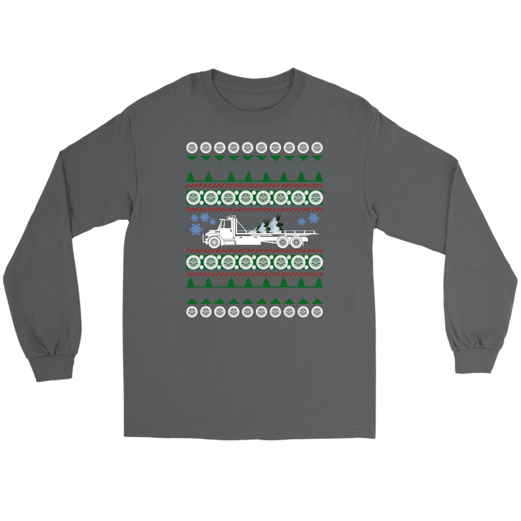 PROUD TOW TRUCK OPERATOR UGLY CHRISTMAS SWEATER - view 2