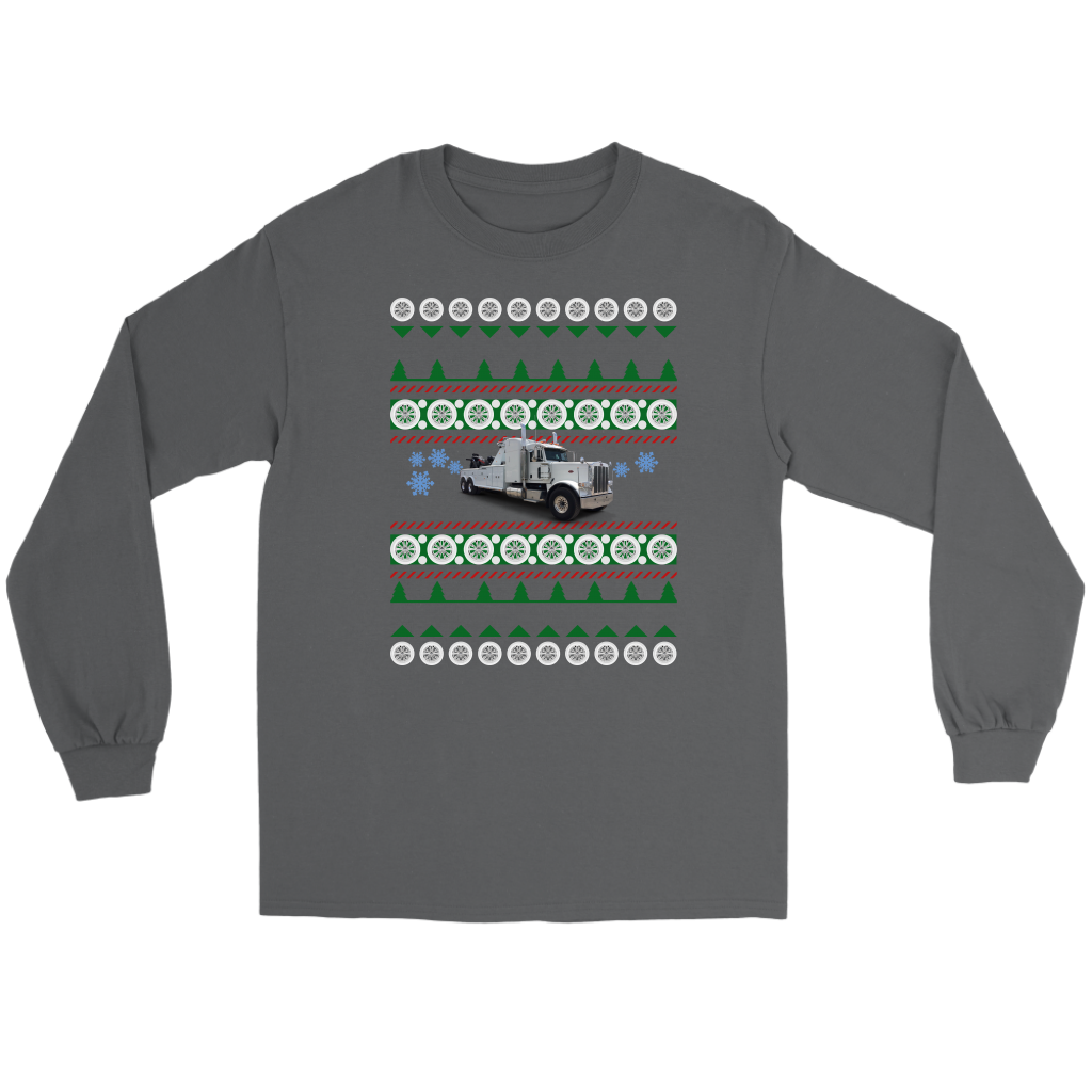 PROUD TOW TRUCK OPERATOR UGLY CHRISTMAS SWEATER - view 2