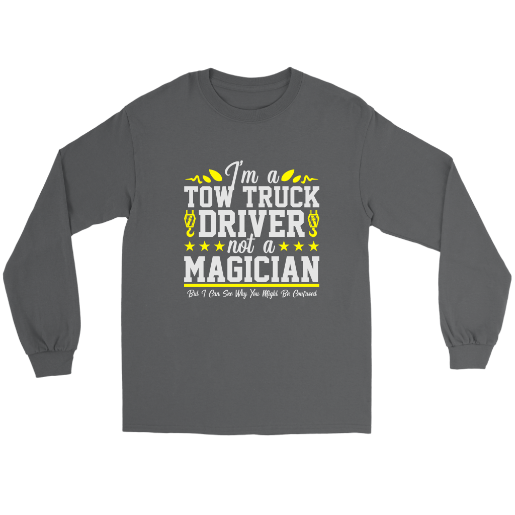 Not a Magician Funny Tow Truck Driver Operator - view 3