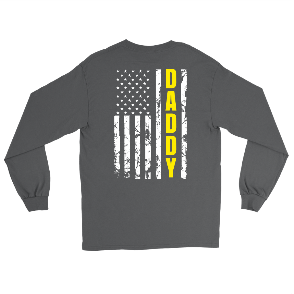 Proud Tow Truck Operator Dad USA Flag - view 3