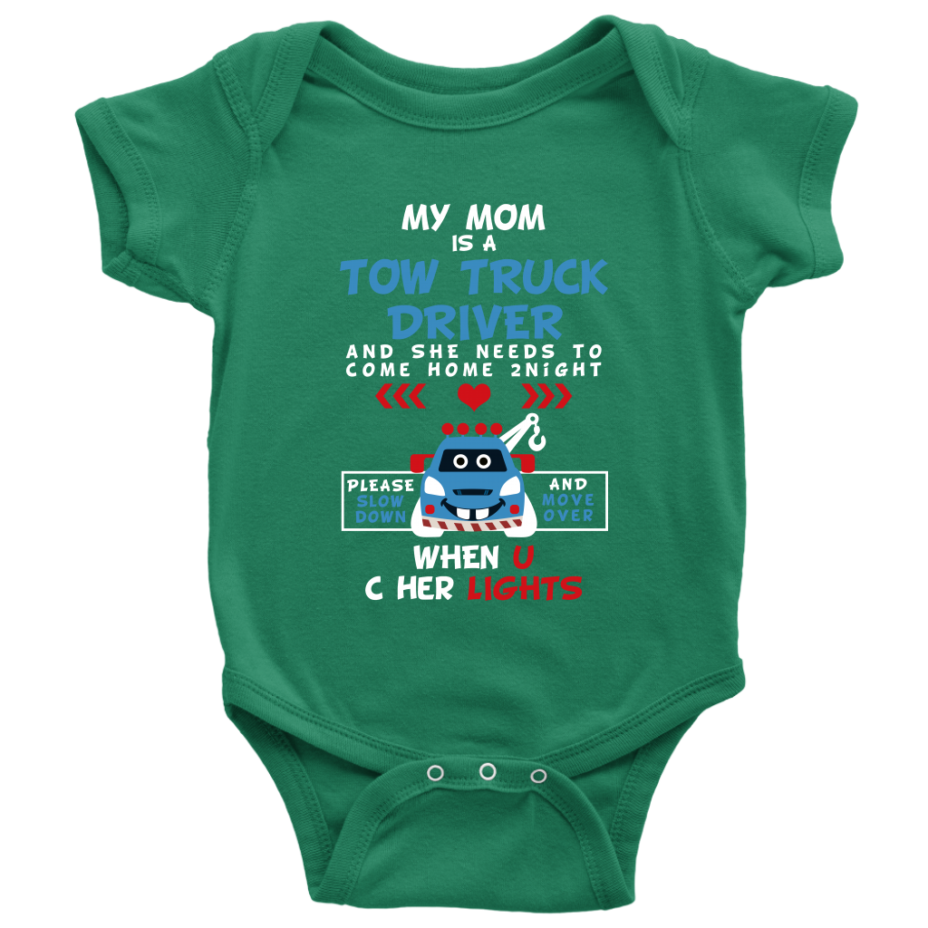 My Mom Is A Tow Truck Driver Onesie - view 2