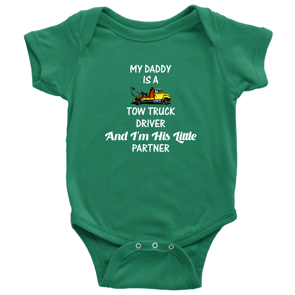 My Daddy Is A Tow Truck Driver Onesie - view 3