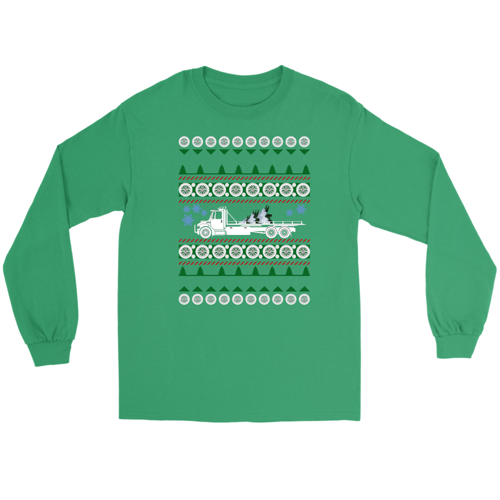 PROUD TOW TRUCK OPERATOR UGLY CHRISTMAS SWEATER - view 6