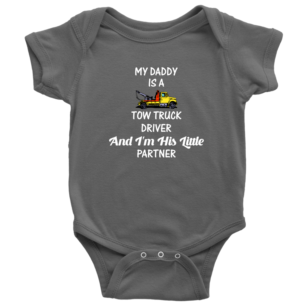 My Daddy Is A Tow Truck Driver Onesie - view 2
