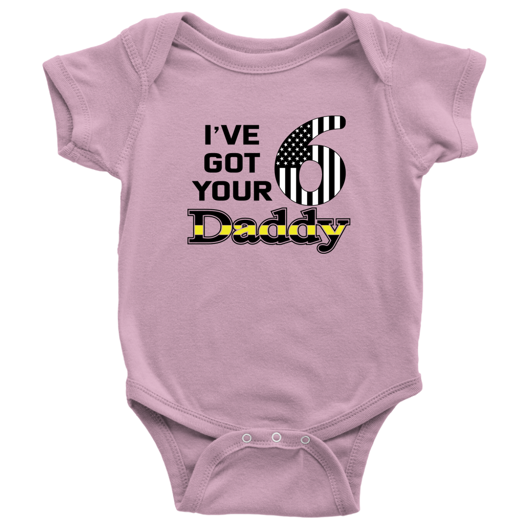 I've Got Your 6 Daddy Baby Onesie - view 4