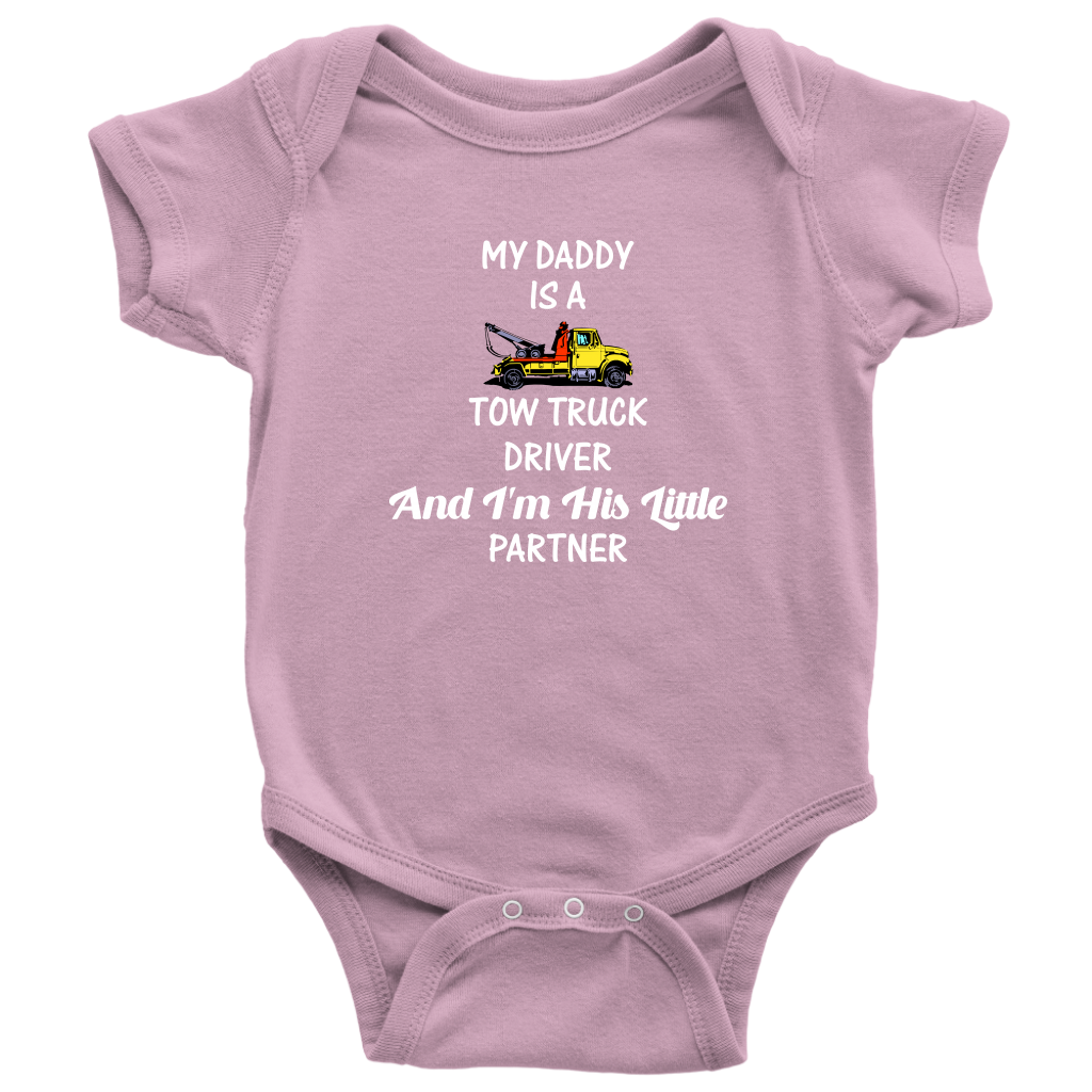 My Daddy Is A Tow Truck Driver Onesie - view 6