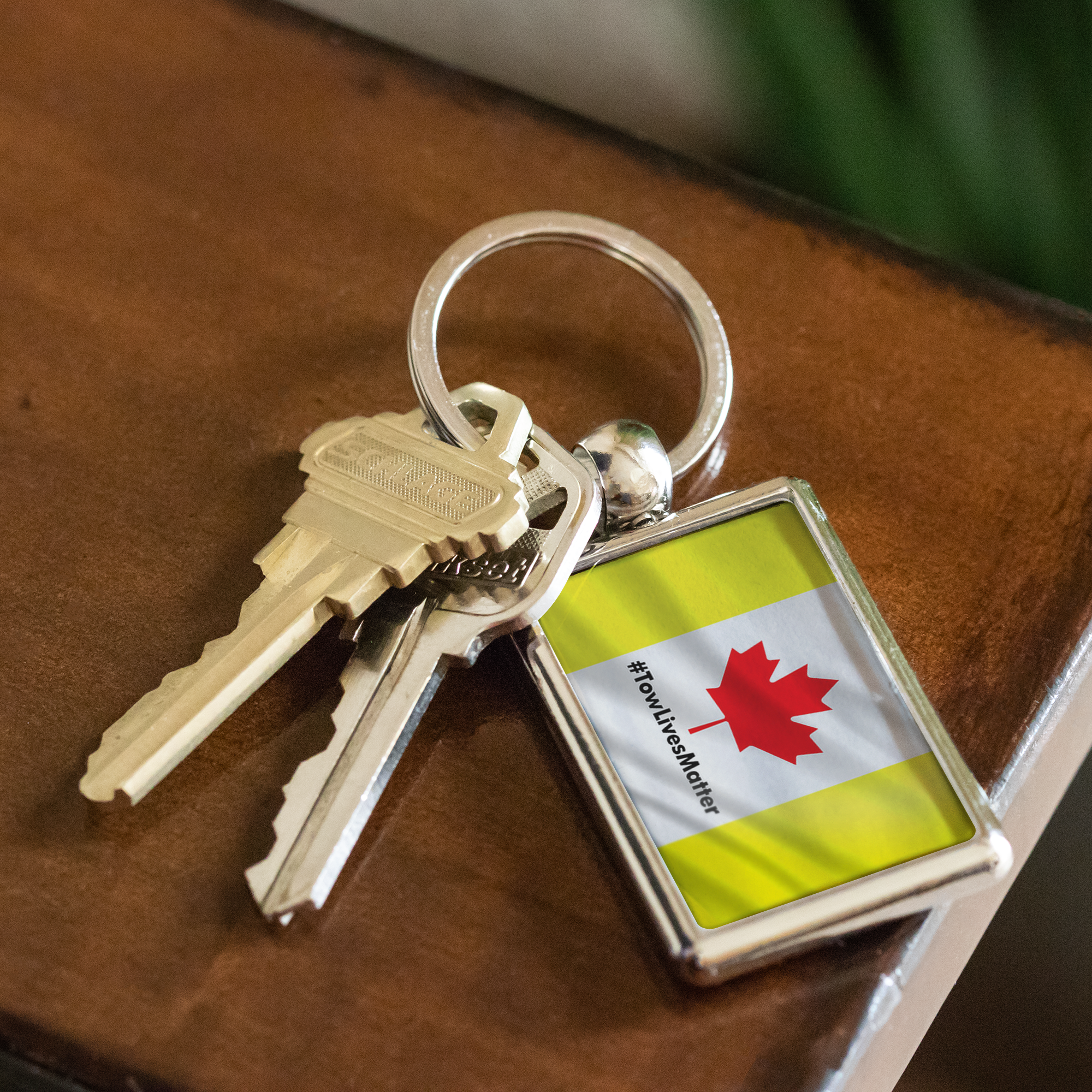 Canadian Towing Keychain