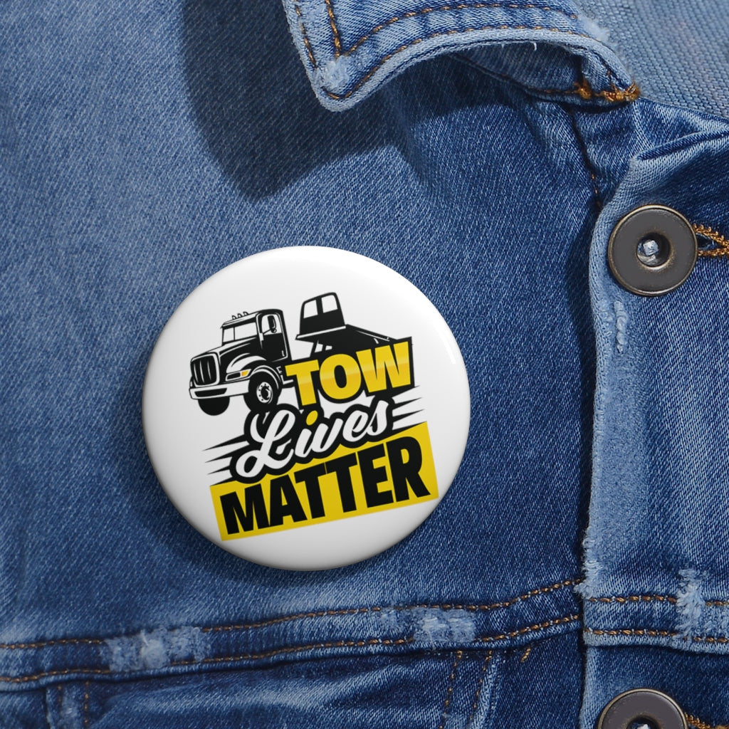 Towlivesmatter Pin Buttons - view 2