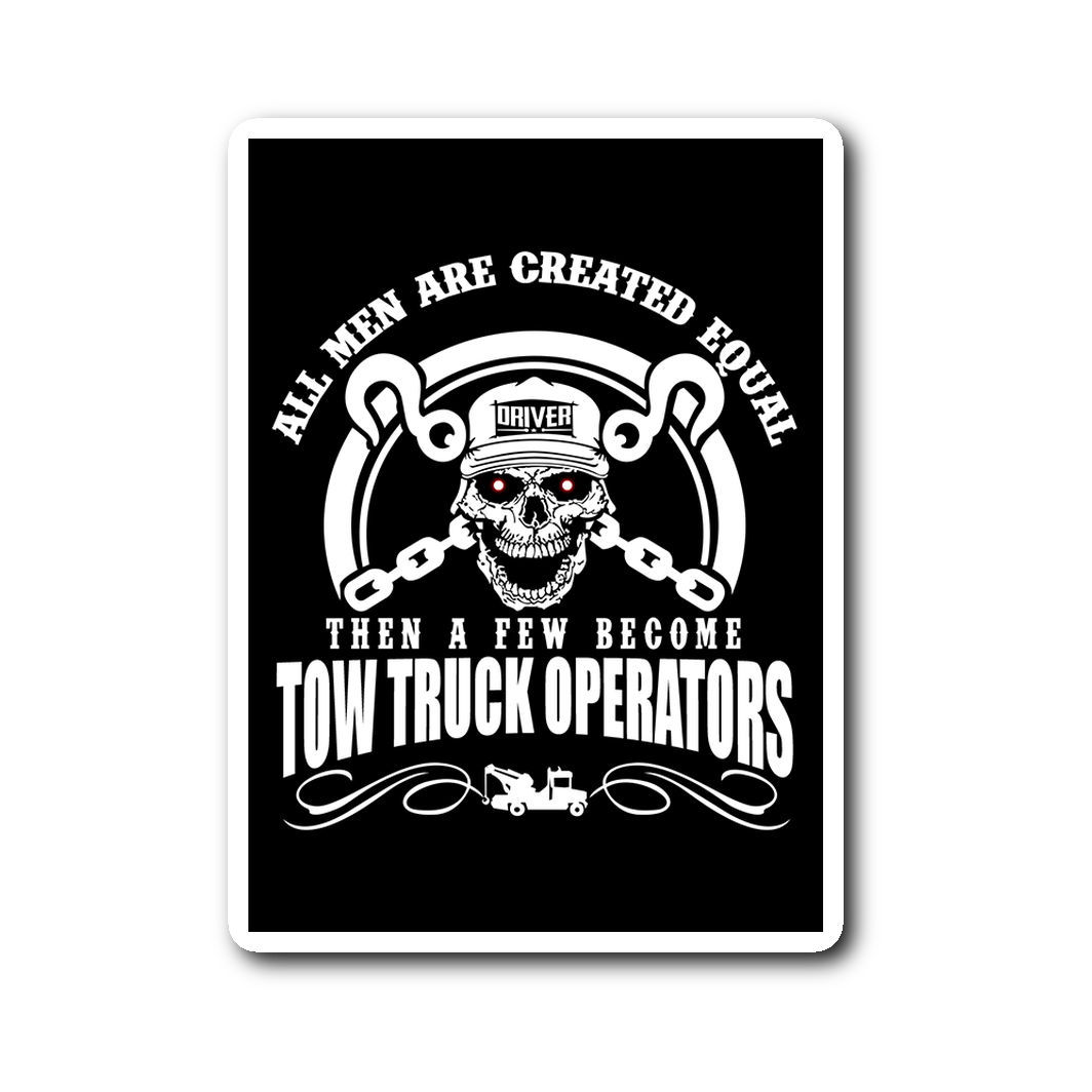 Tow Truck Operator Sticker