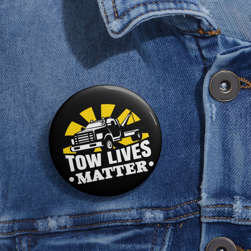 Towlivesmatter Pin Buttons - view 2