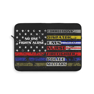 No One Fights Alone Laptop Sleeve