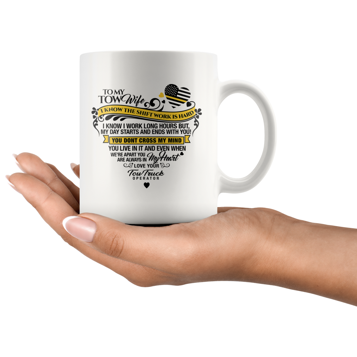 Proud Tow Wife Mug - view 2