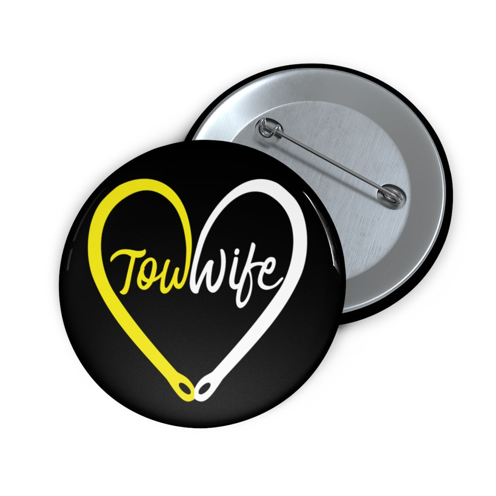 Tow Wife Custom Pin Buttons - view 3