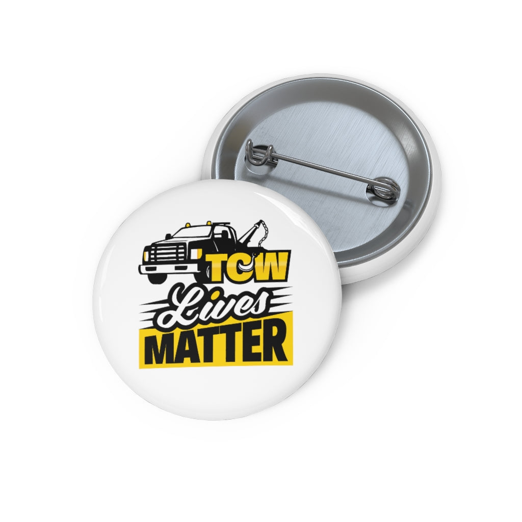 Towlivesmatter Pin Buttons - view 3
