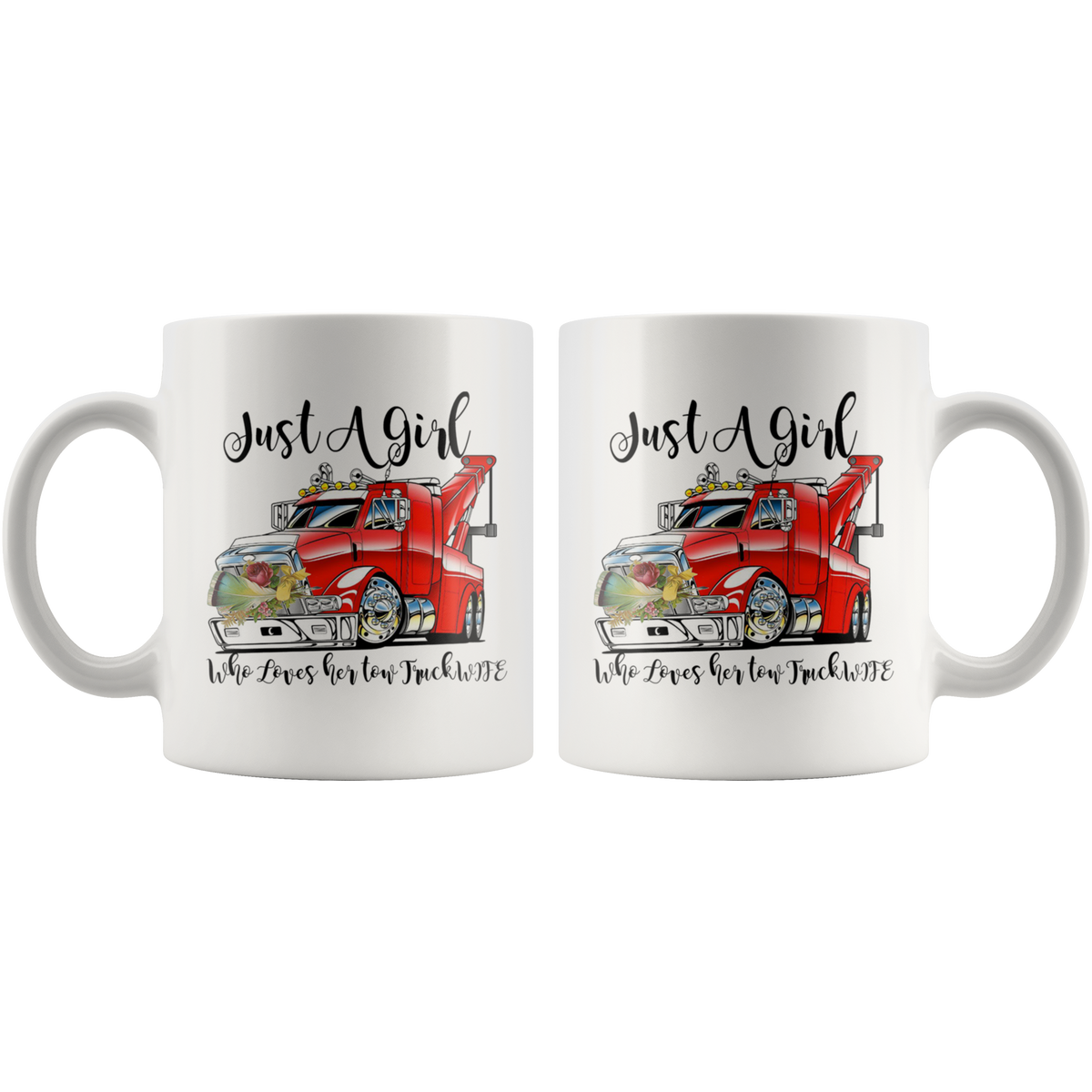 Proud Tow Truck Wife Mug - view 4