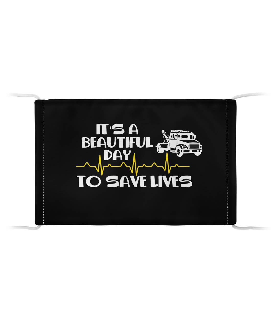 Tow operator Save Lives Face Mask (Unisex) - view 4