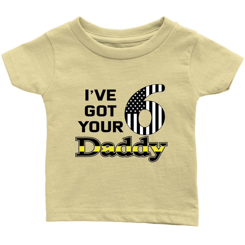 I've Got Your 6 Daddy Baby Onesie - view 9