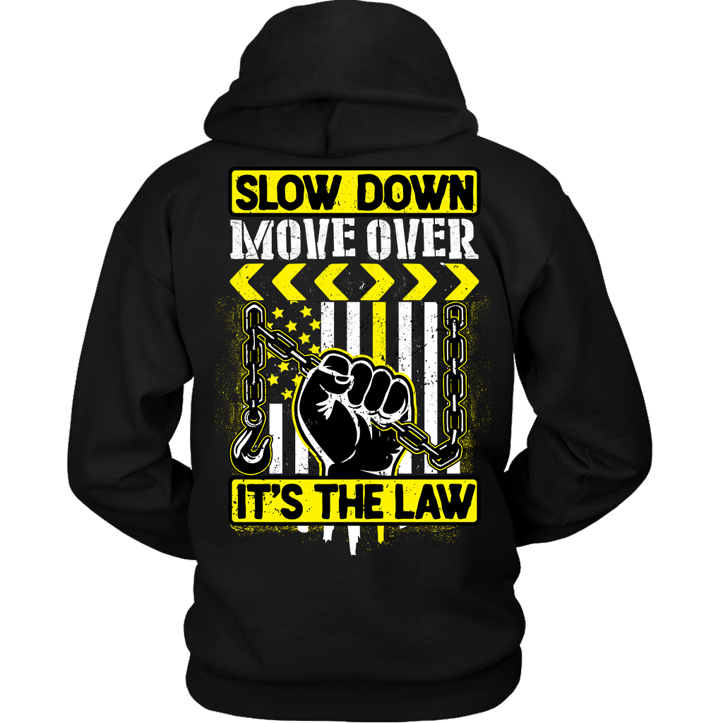 Slow Down Move Over Hoodie - view 2
