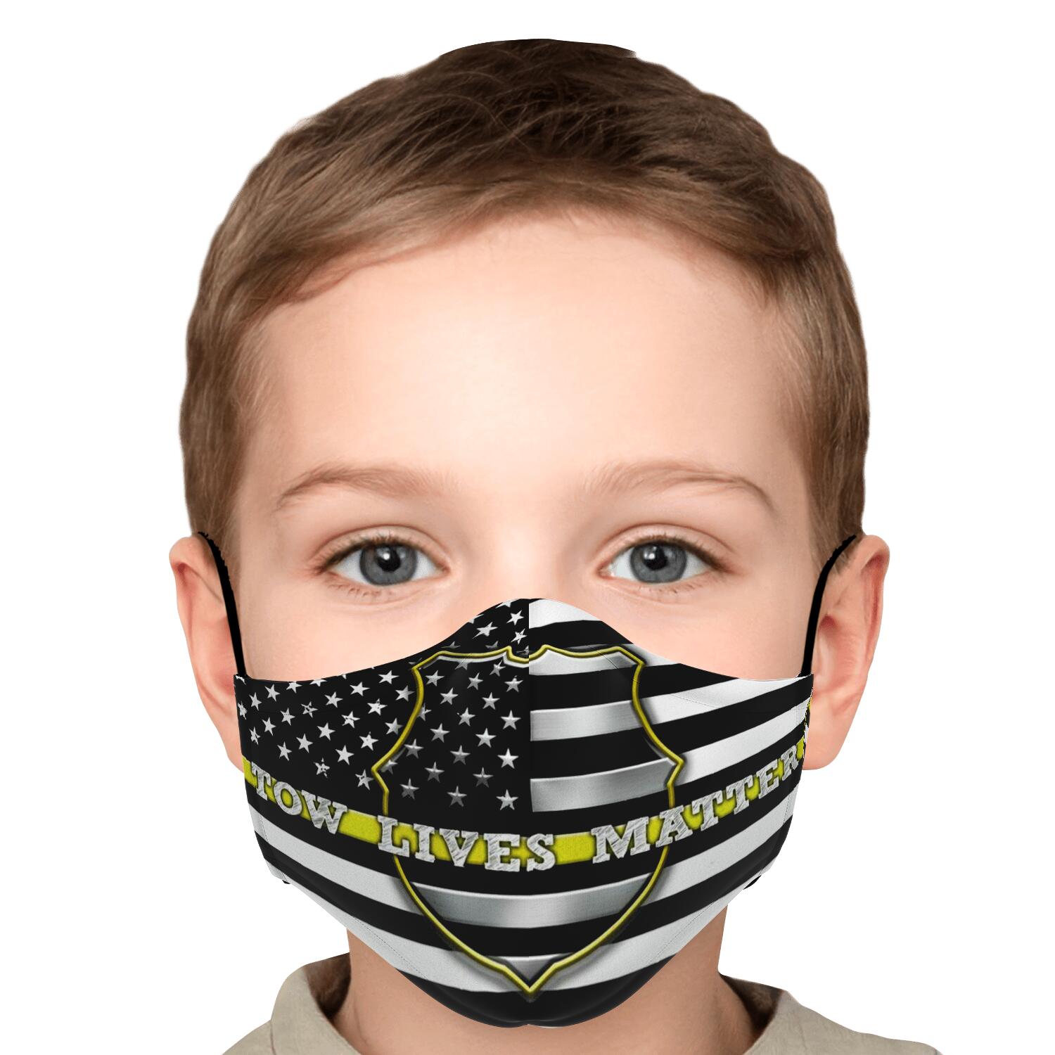 Tow Lives Matter Kid's Face Mask