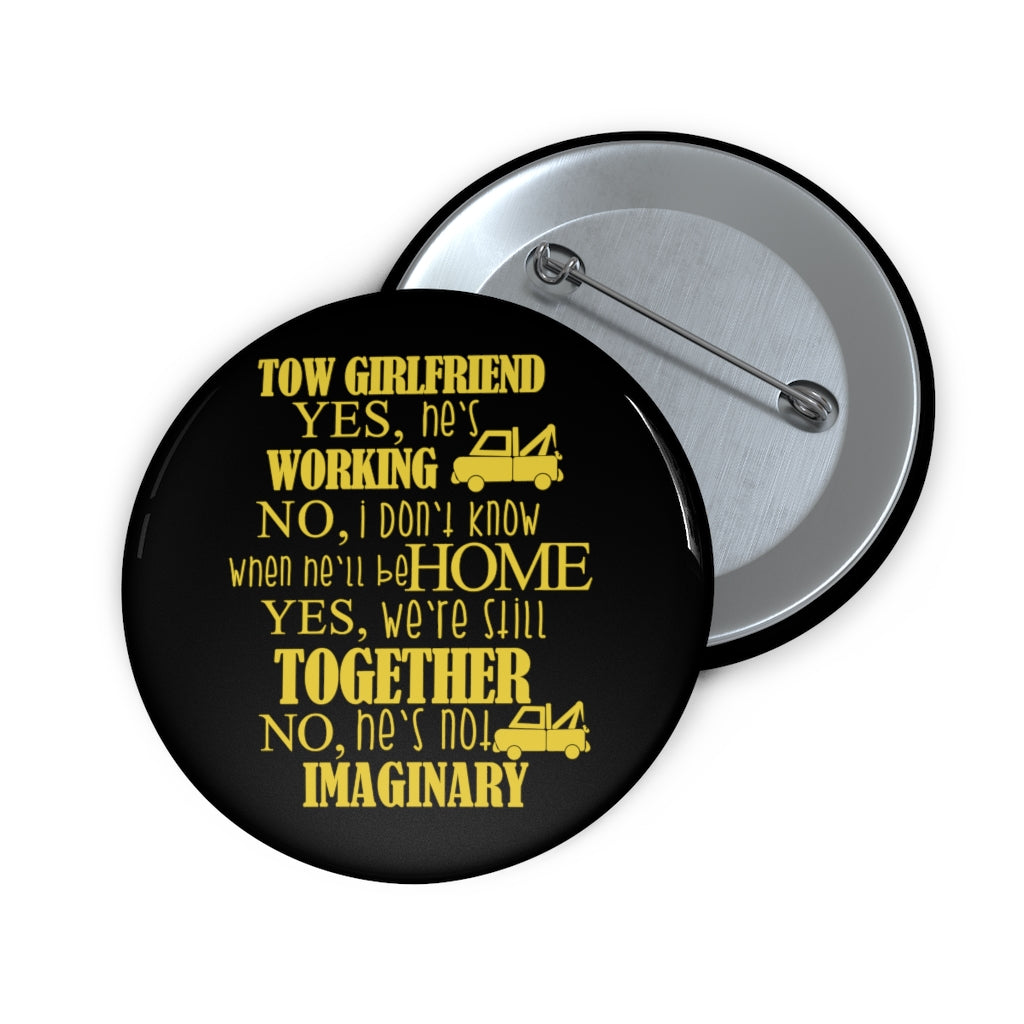Tow Girlfriend Pin Buttons