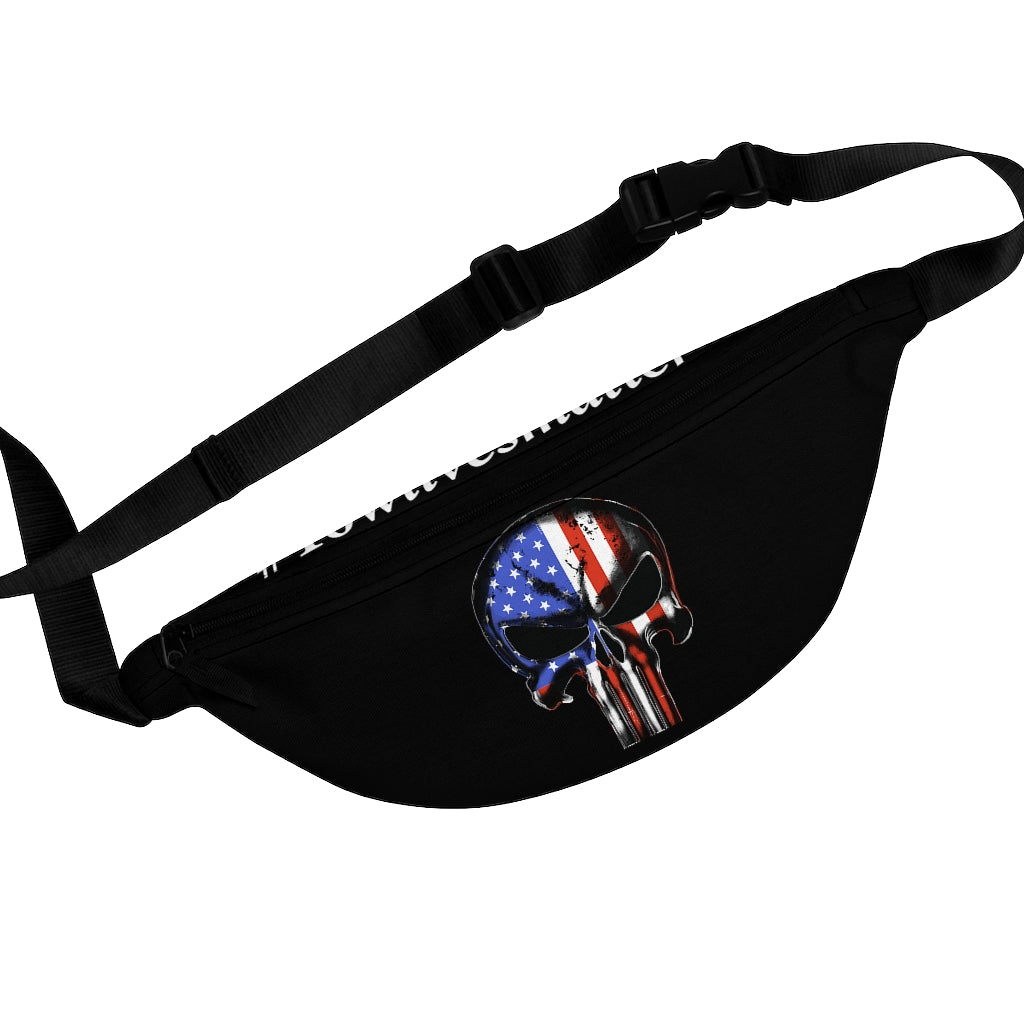 United States of America Flag Punisher Fanny Pack