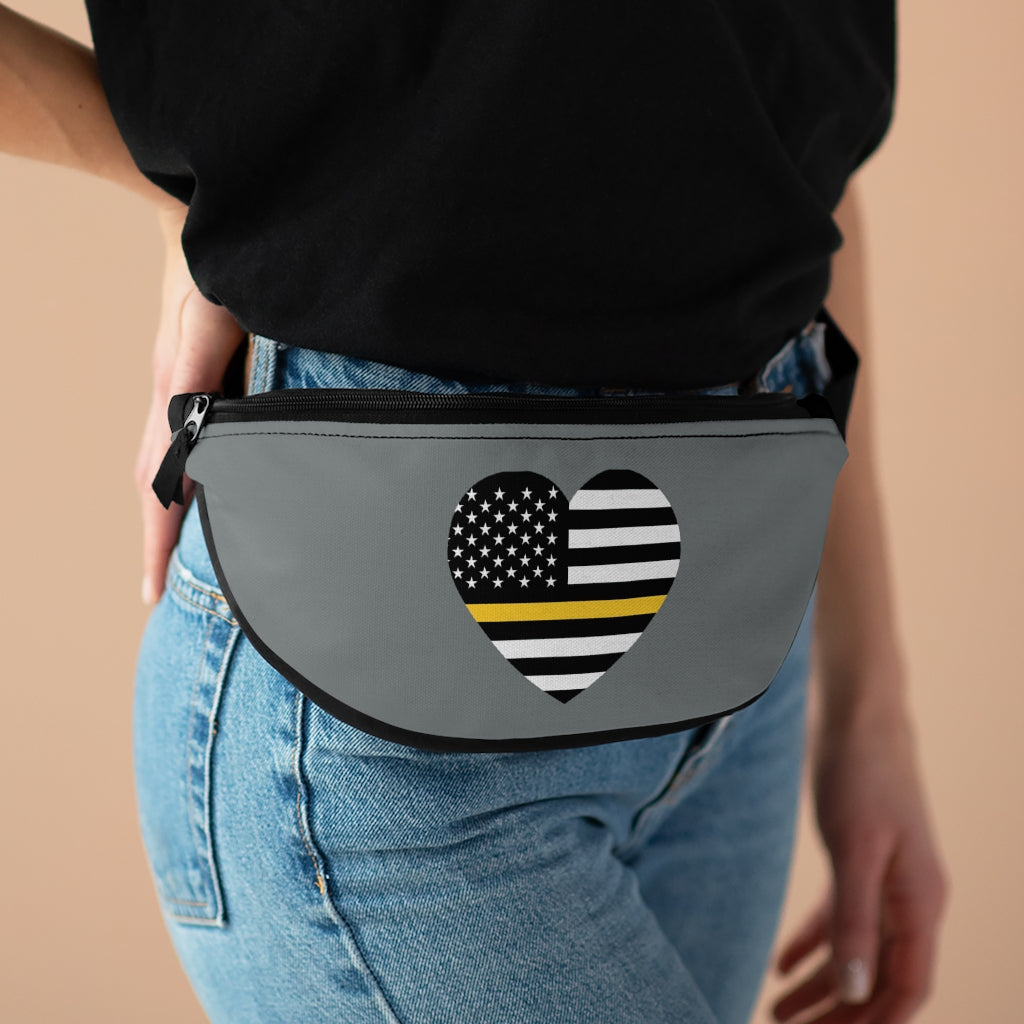 Yellow Heart Fanny Pack