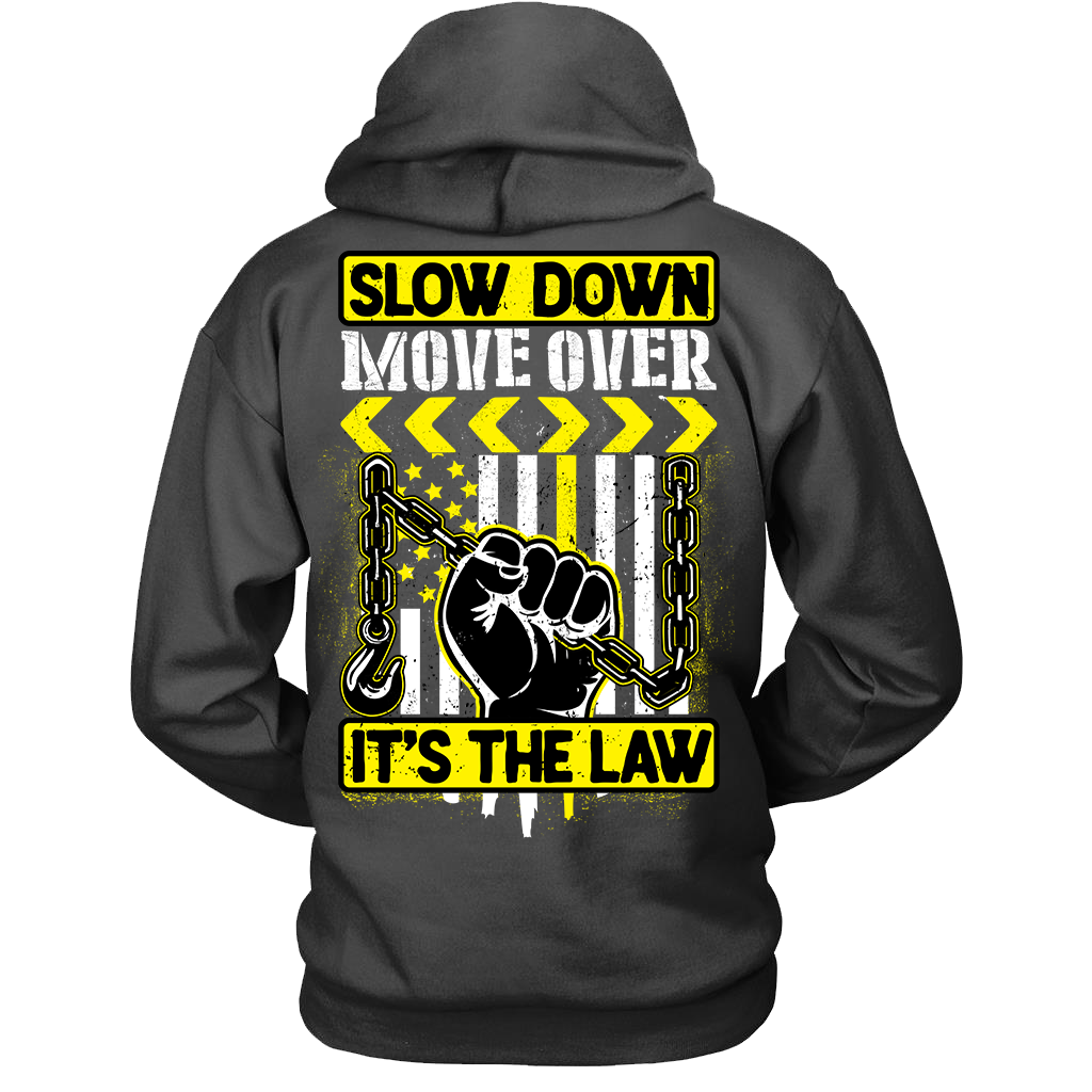 Slow Down Move Over Hoodie - view 12