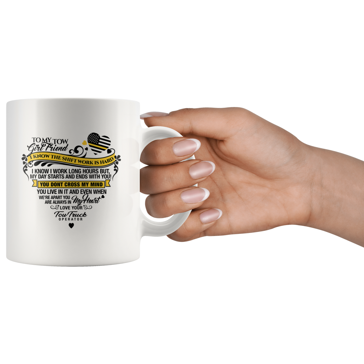 Proud Tow Girlfriend Mug - view 3