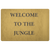 Welcome to the Jungle Doormat (Hand Stenciled)