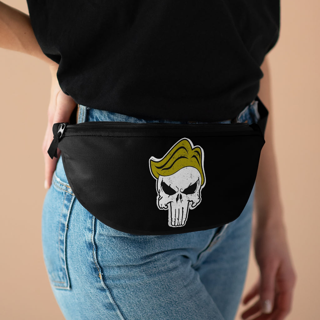 Yellow Skull Fanny Pack