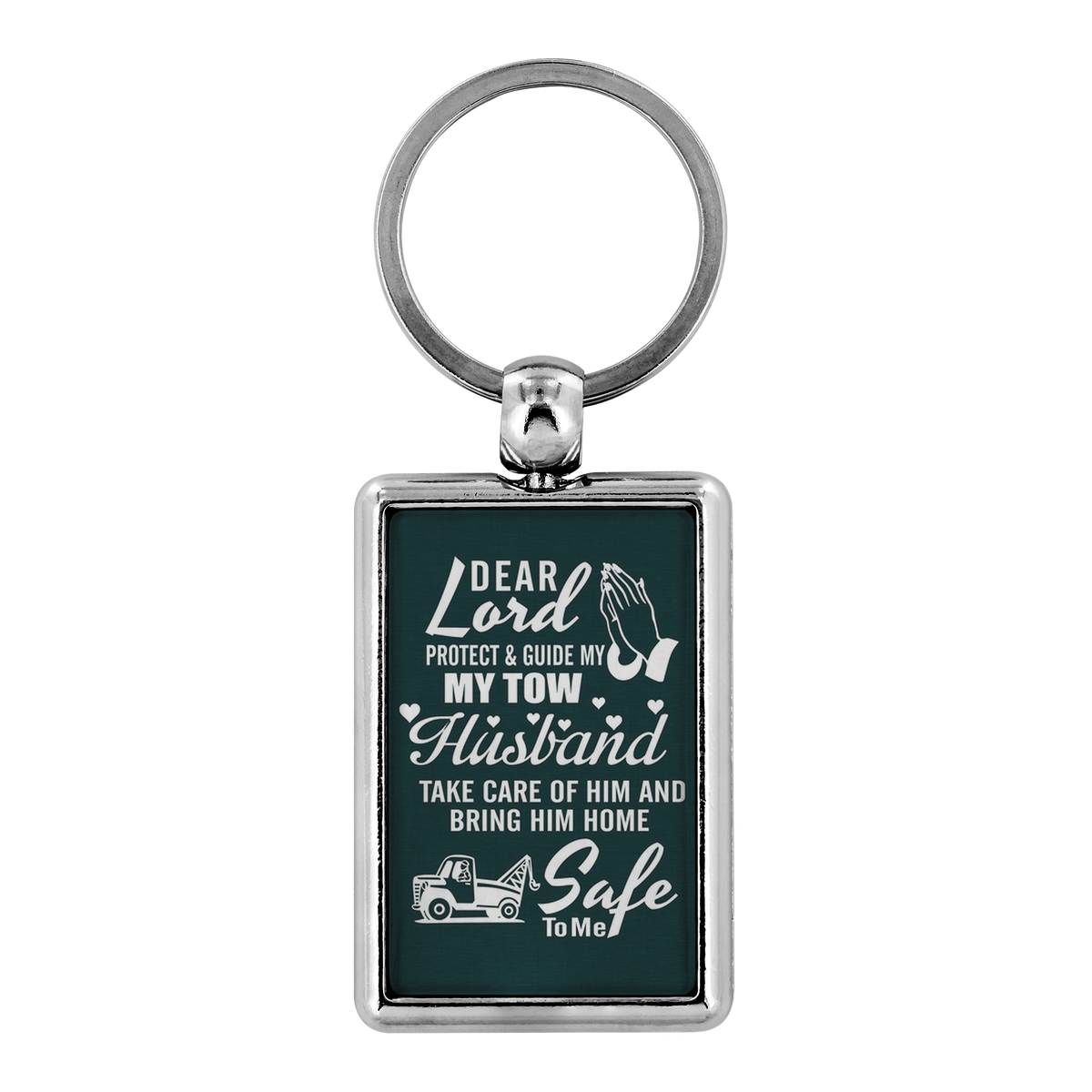 Proud Tow Wife Prayer Keychain - view 2