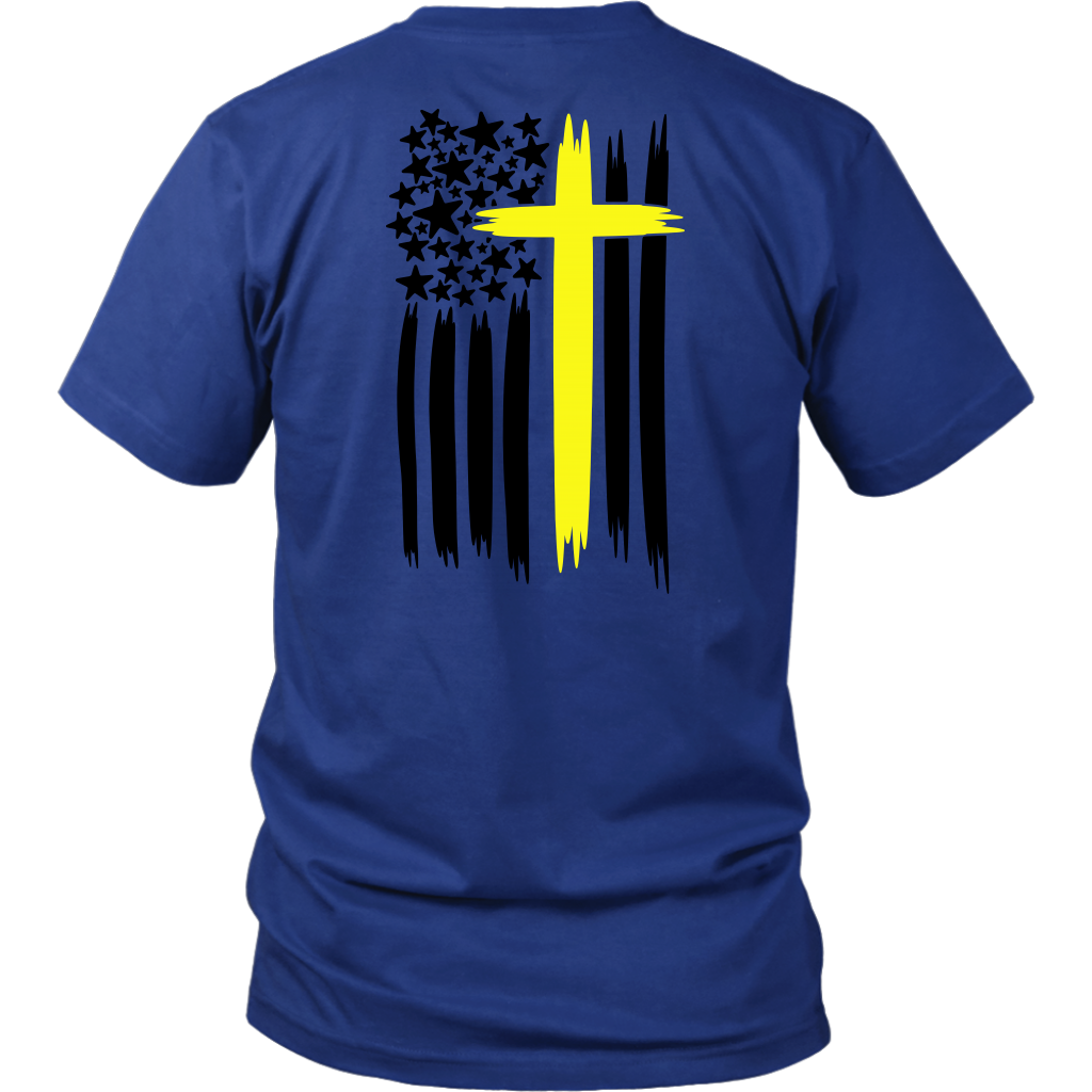 Thin Yellow Line Cross Shirt - view 2