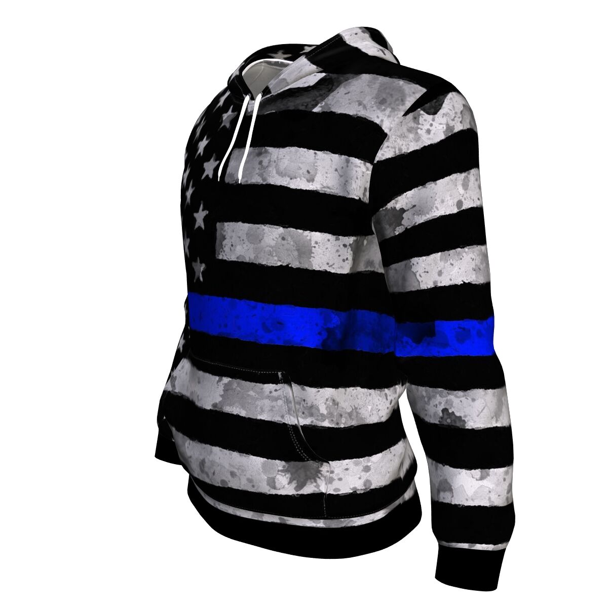 Thin Blue Line Hoodie - view 3