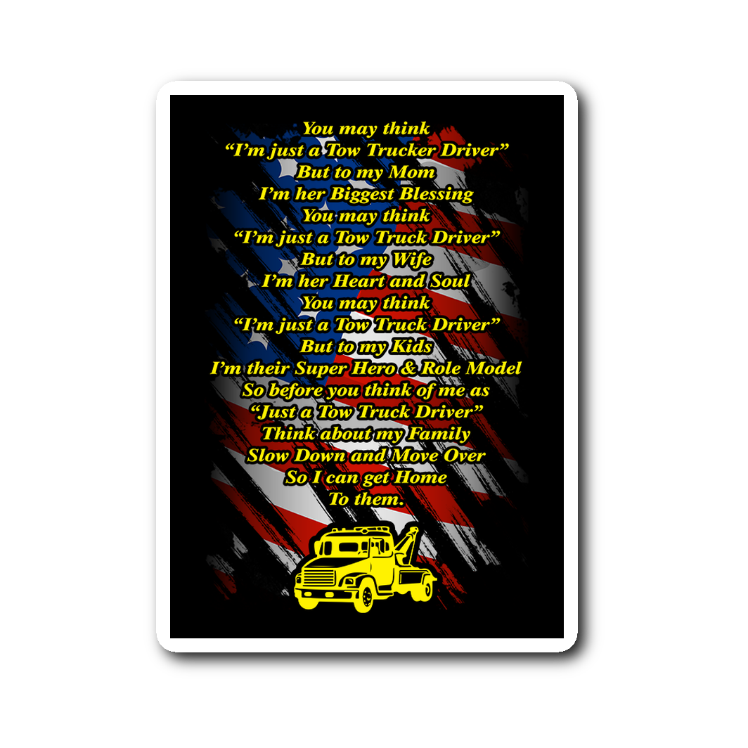 Tow Operator Sticker