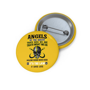 Angels Of The Road Pin Buttons