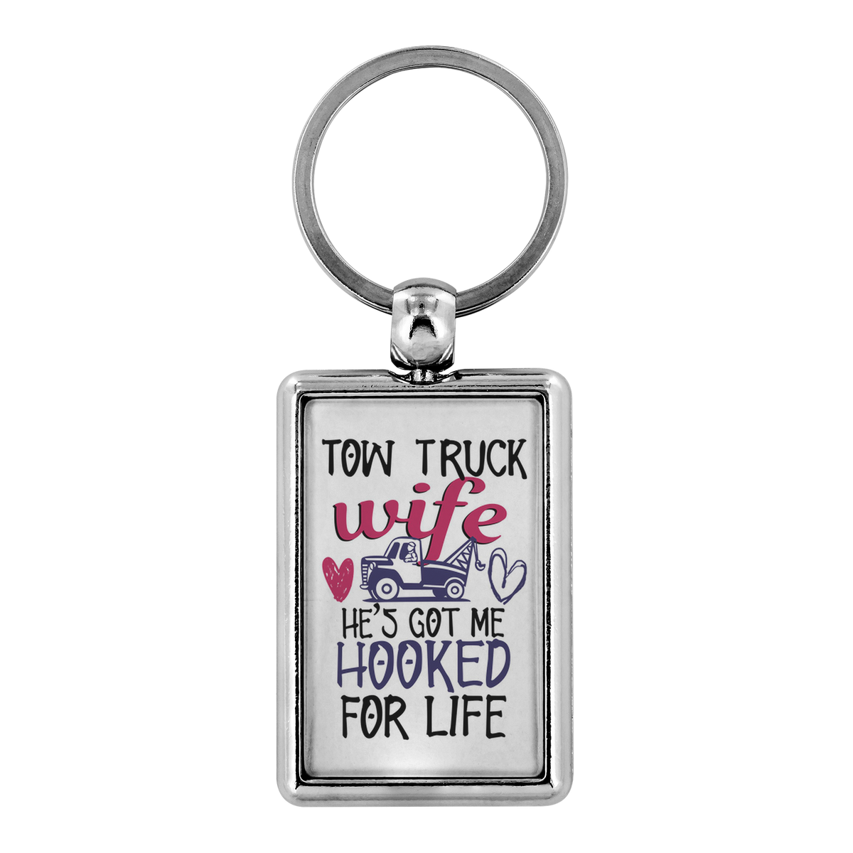 Proud Tow Wife Keychain - view 2