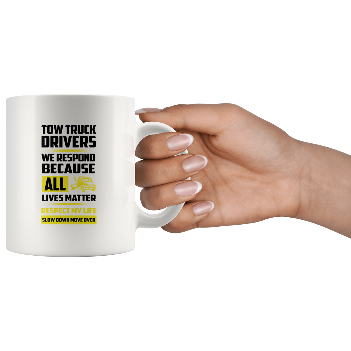 Tow Truck Operator Mug - view 3
