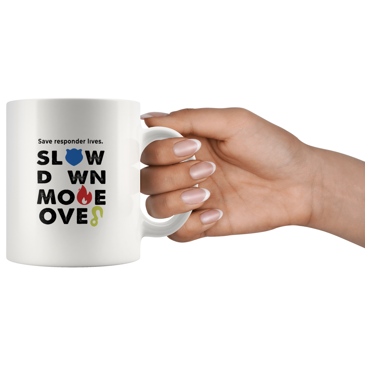 All Lives Matter - Tow Truck Operator Mug - view 3