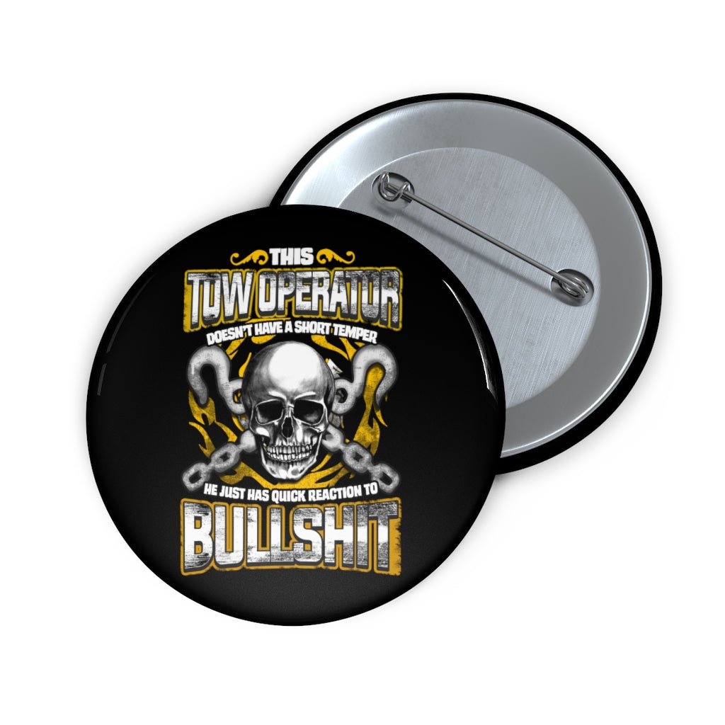 Tow Operator Pin Buttons
