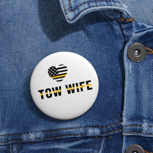 Tow Wife Pin Buttons